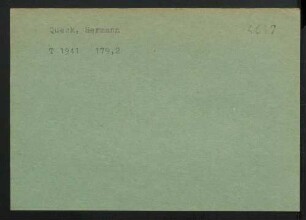 Queck, Hermann