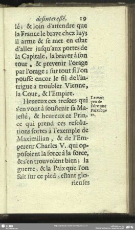 Le moyen de faire une Paix seure
