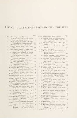 List of illustrations printed with the text
