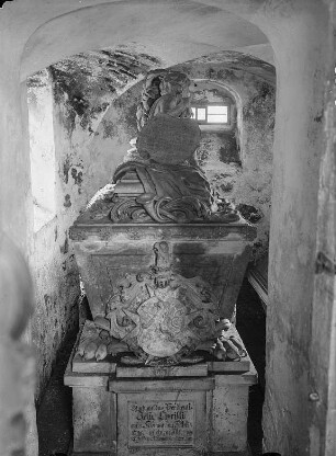 Grabmal des Adam Rudolph von Schönberg : Reichstädt, Dorfkirche, Grabmal des Adam Rudolph von Schönberg