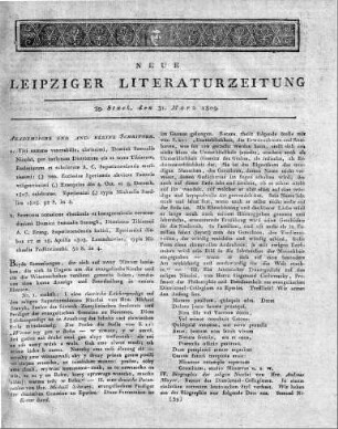 1809-03-31 : 39. Stück