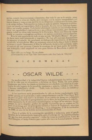 Oscar Wilde