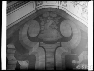 Potsdam, Neues Palais, Oberes Fürstenquartier, Oberes Konzertzimmer, R.: 260. Fußboden.
