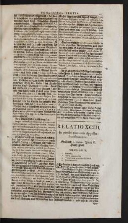 Relatio XCIII.