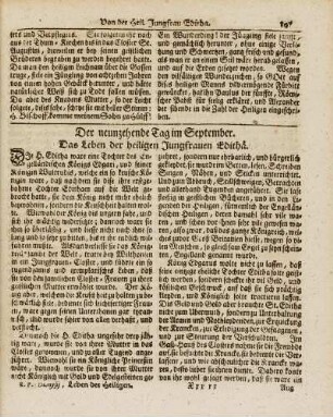 Der neunzehende Tag im September
