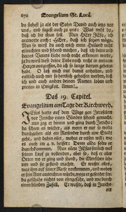 670-692, Evangelium am Tage der Kirchweyh.