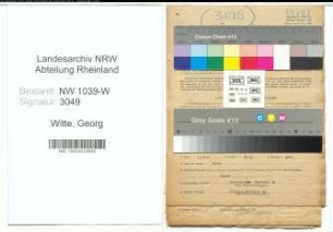 Entnazifizierung Georg Witte , geb. 23.04.1885 (Vermessungsingenieur)