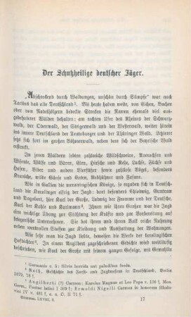 245-253 Der Schutzheilige deutscher Jäger