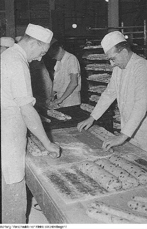 Lebensmittelproduktion: Backwaren, Fleisch- und Wurstwaren, 1957