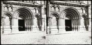 Bordeaux. Sainte-Croix. Westportal