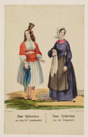 Trachten - alte und neuere Tracht auf Sylt