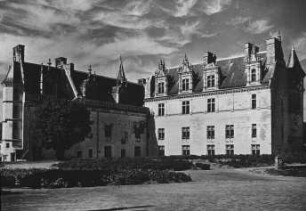 Amboise, Schloss, Flügel Louis XII, Hofseite