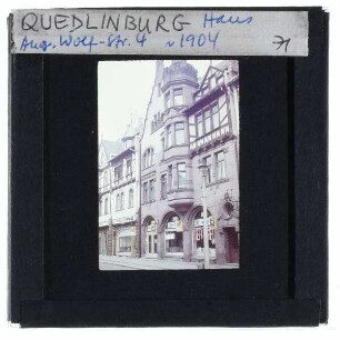 Quedlinburg, August-Wolf-Str. 4