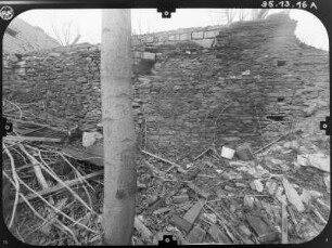 Plauen. Reste der Stadtmauer