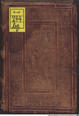 Libro De La Emendatione & correctione dil stato Christiano