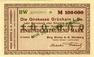 Einhunderttausend Mark