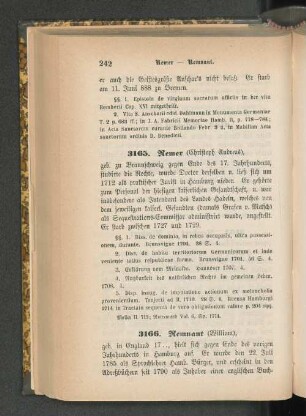 3165. Remer (Christoph Andreas)