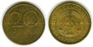 DDR, 20 Pfennig
