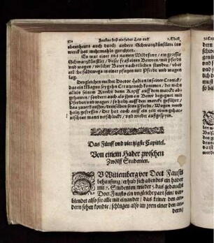 Das Fünff und viertzigste Capittel. Von einem Hader zwischen Zwölff Studenten.
