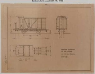 Post-Packwagen Ppost, Baujahr 1892