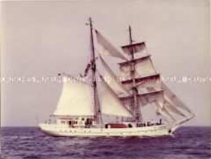 Das GST-Segelschulschiff "Wilhelm Pieck"