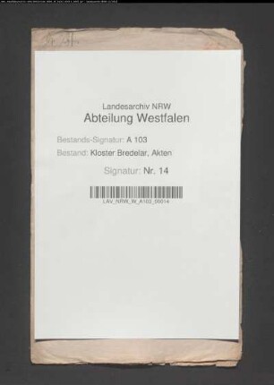Entwurf eines Pachtvertrages für die Mühle in Messinghausen, die an Johann Wilhelm Jaeger zu Messinghausen verpachtet werden soll.