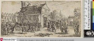 [Die Zerstörung eine Klosters; Dévastation d'un monastère]