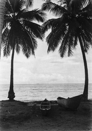 Strandansicht : Blick auf einen Strand.