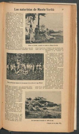 Los naturistas de Monte-Verità