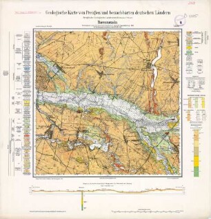 [2758] Ravenstein, Geologische Karte von Preußen und benachbarten deutschen Ländern