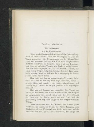 Zweiter Abschnitt.