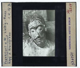 unbekannt (11. Jh.), ottonisches Kruzifix (Holzskulptur)