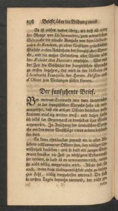 Der funfzehente Brief.