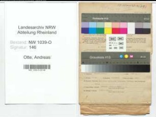 Entnazifizierung Andreas Otte , geb. 15.02.1899 (Beamter)