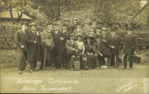 Duisburger Turnverein. Aktive Turnerschaft.