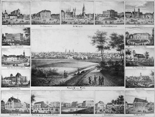 Halle (Saale), Bilderbogen von Halle; Gustav Frank