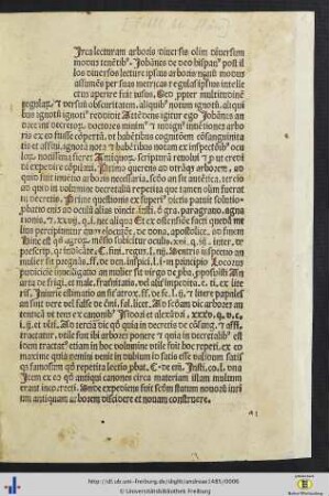 Super arboribus consanguinitatis, affinitatis et cognationis spiritualis.
