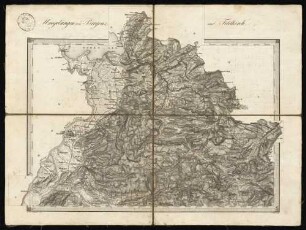 Karte der gefürsteten Grafschaft Tyrol nebst Vorarlberg und dem angrenzenden Souverainen Fürstenthum Liechtenstein