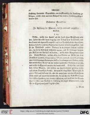 Besondere Grundsäze (§19-50)