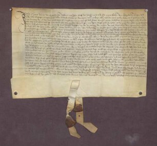 Gültbrief des Hans Brune von Göttelfingen gegen Markgraf Christoph I. von Baden über 20 fl.