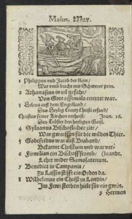 Maius, May.