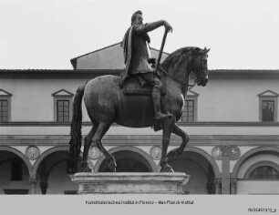Reiterdenkmal Ferdinands I. de' Medici : Reiterfigur