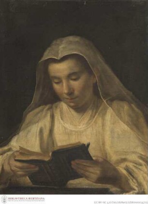Bildnis einer lesenden Nonne