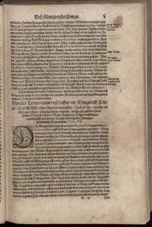 Von der Temperatur deß Luffts im Königreich Congo [...]