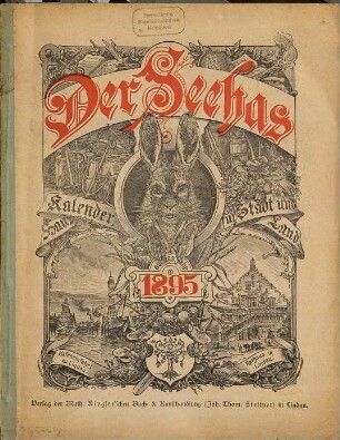 Der Seehas : Haus-Kalender für Stadt und Land ; auf das Jahr ... 1895