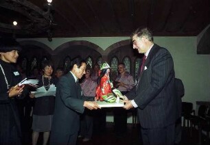Freiburg im Breisgau: Matsuyama-Delegation in Freiburg [u.a. mit Rolf Böhme]