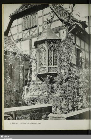 Eisenach. Wartburg, der Nürnberger Erker