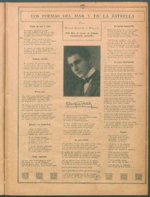 Los poemas del mar y de la estrella : (Del libro de versos, así titulado, recientemente aparecido)