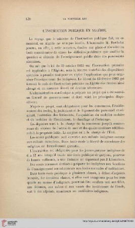 5.1887 = Année 6: L' instruction publique en Algérie