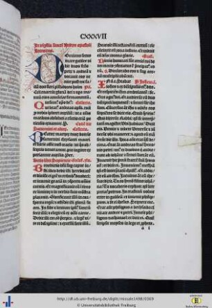 In vigilia Sancti Andree apostoli introitus.